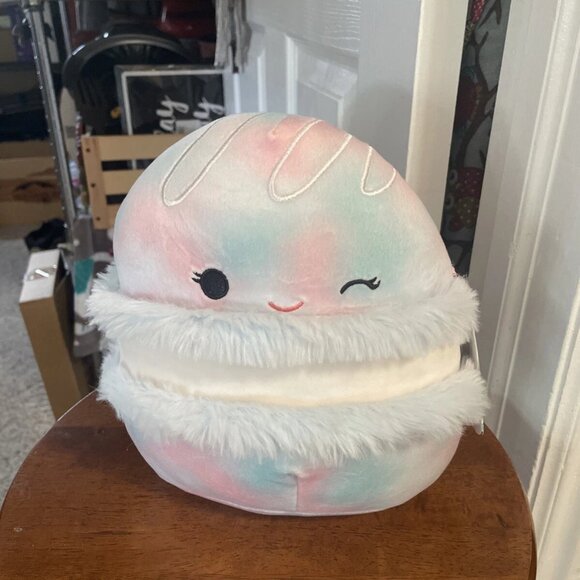 Squishmallows Lizma the Winking Tie Dye Plush Macaroon - Shop Plush toys at H-E-B